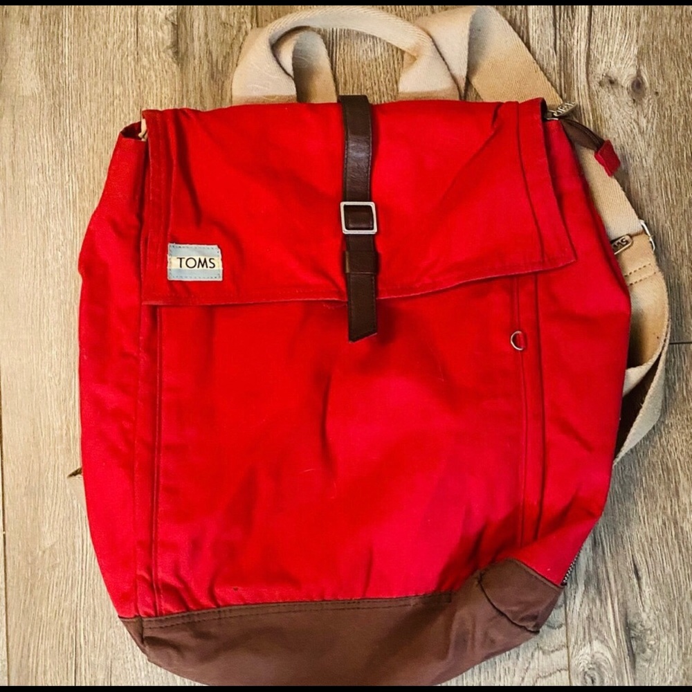 Toms canvas backpack